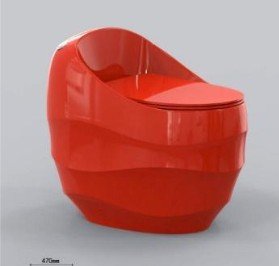 COMMODE UCOMFORT 5012 RED